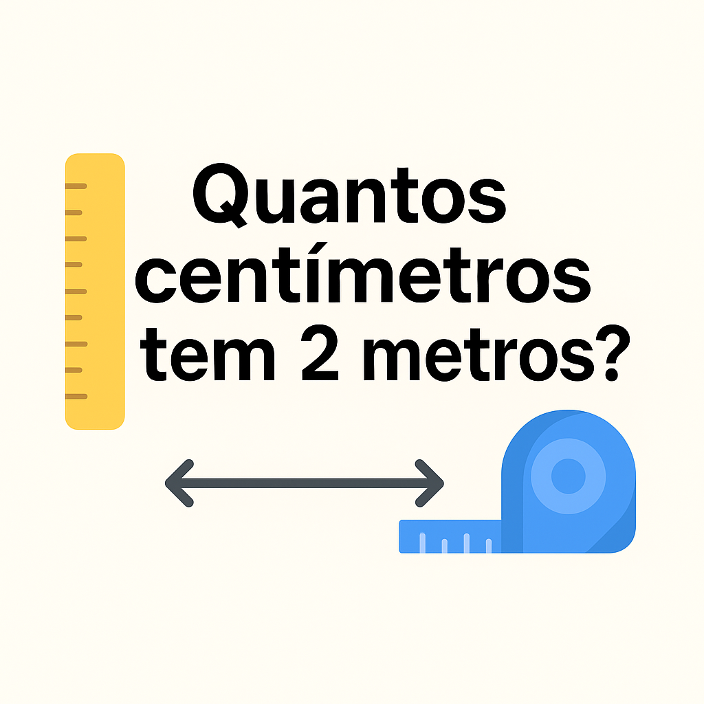Descubra quantos centímetros tem 2 metros e aprenda a converter outras medidas com facilidade.