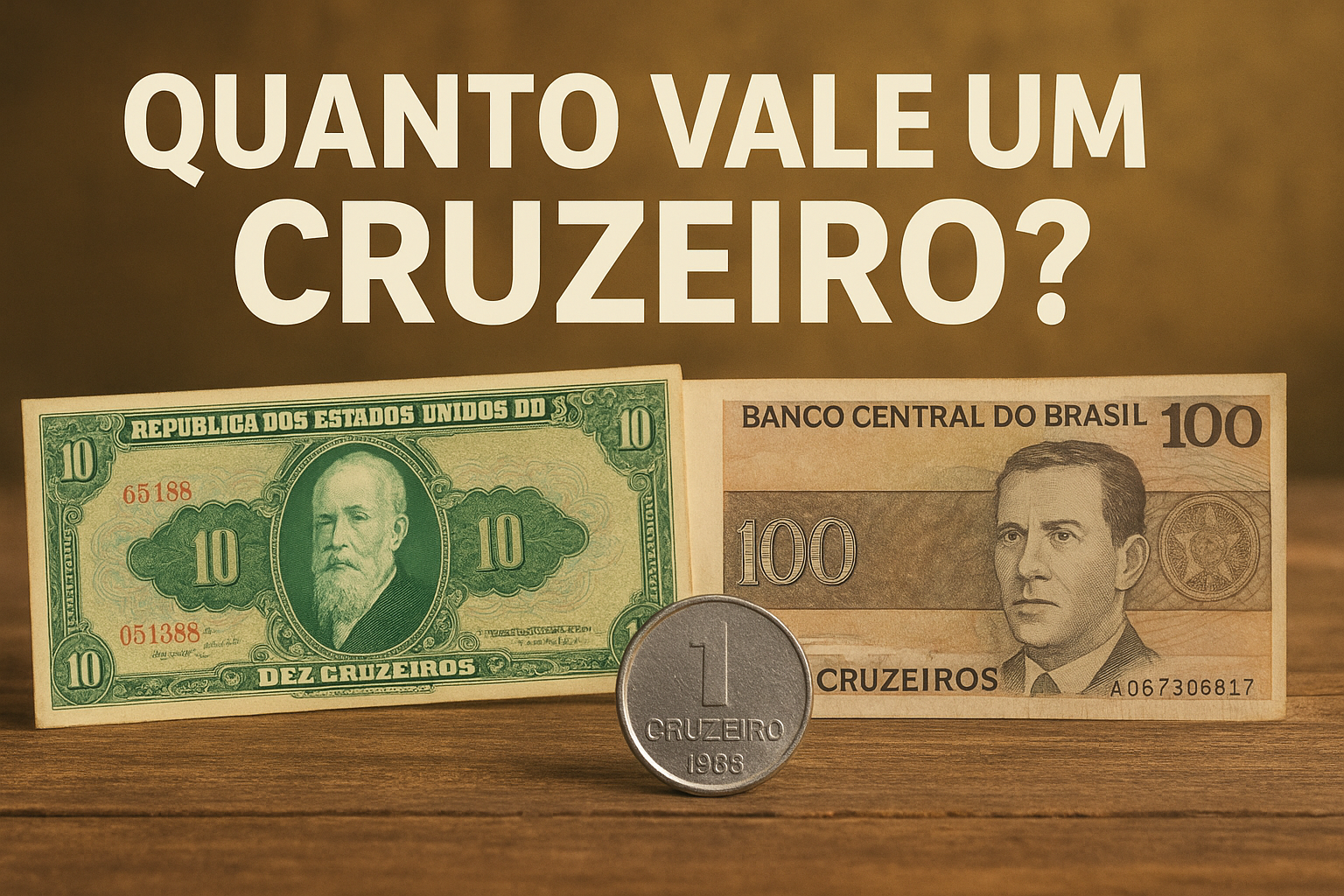 Quanto que Vale um Cruzeiro? Entenda! - A RevistaA Revista