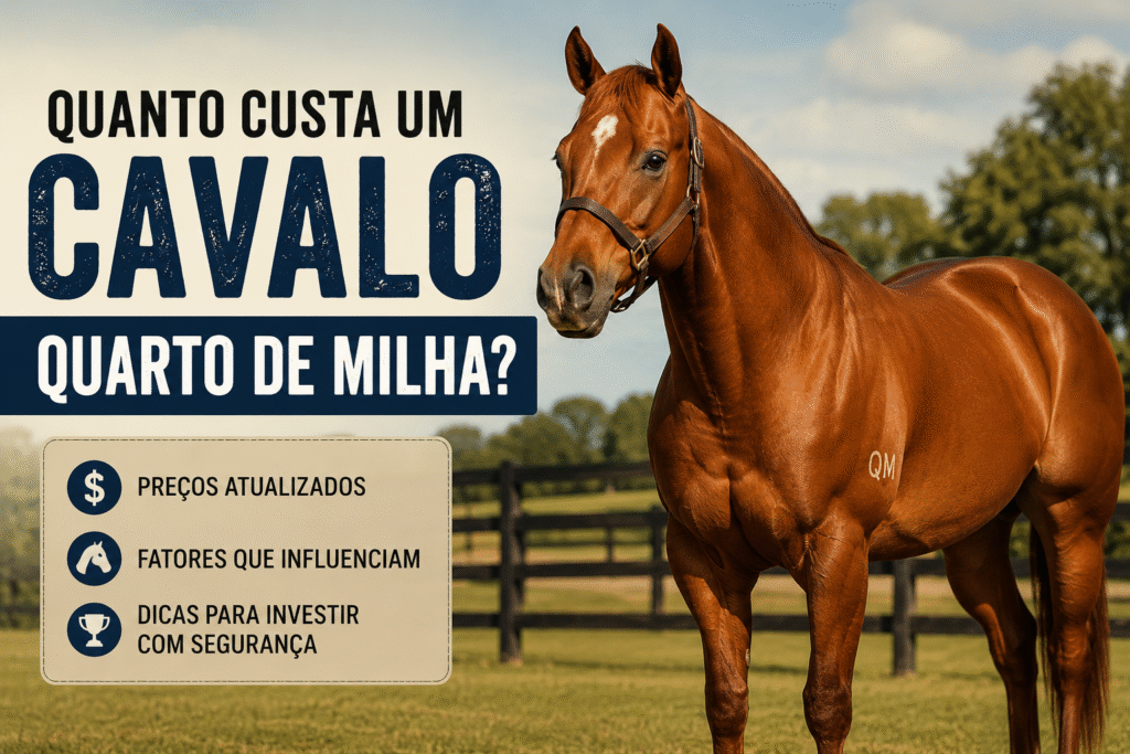 Quanto Custa um Cavalo Quarto de Milha no Brasil